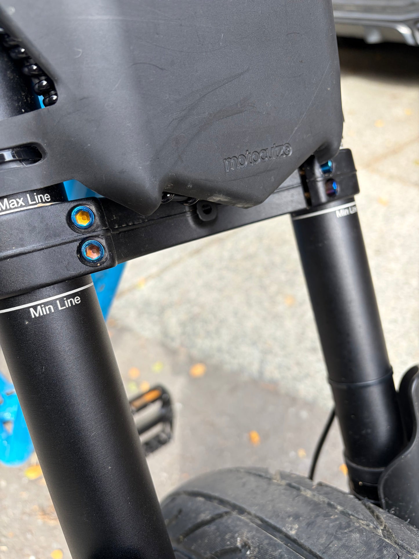 Super 73 rx triple clamp bolts (6 bolts)